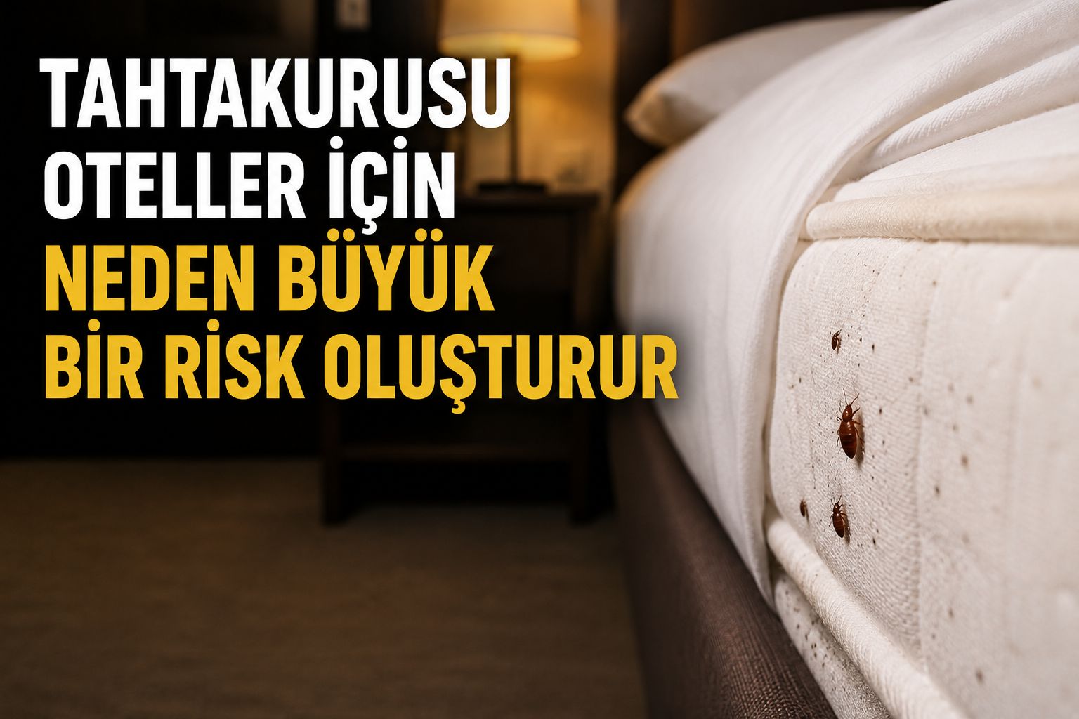 Tahtakurusu Oteller İçin Neden Büyük Bir Risk Oluşturur?